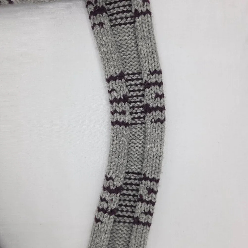 Fossil Scarf Wrap Unisex Men Women 80x6.5